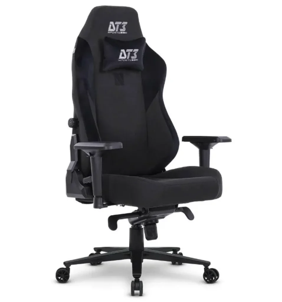 Cadeira Ergonômica DT3 Nero XL, Até 150Kg, Com Almofada, Descanso de Braço 4D, Ajuste de Lombar, Preto – 13634-7