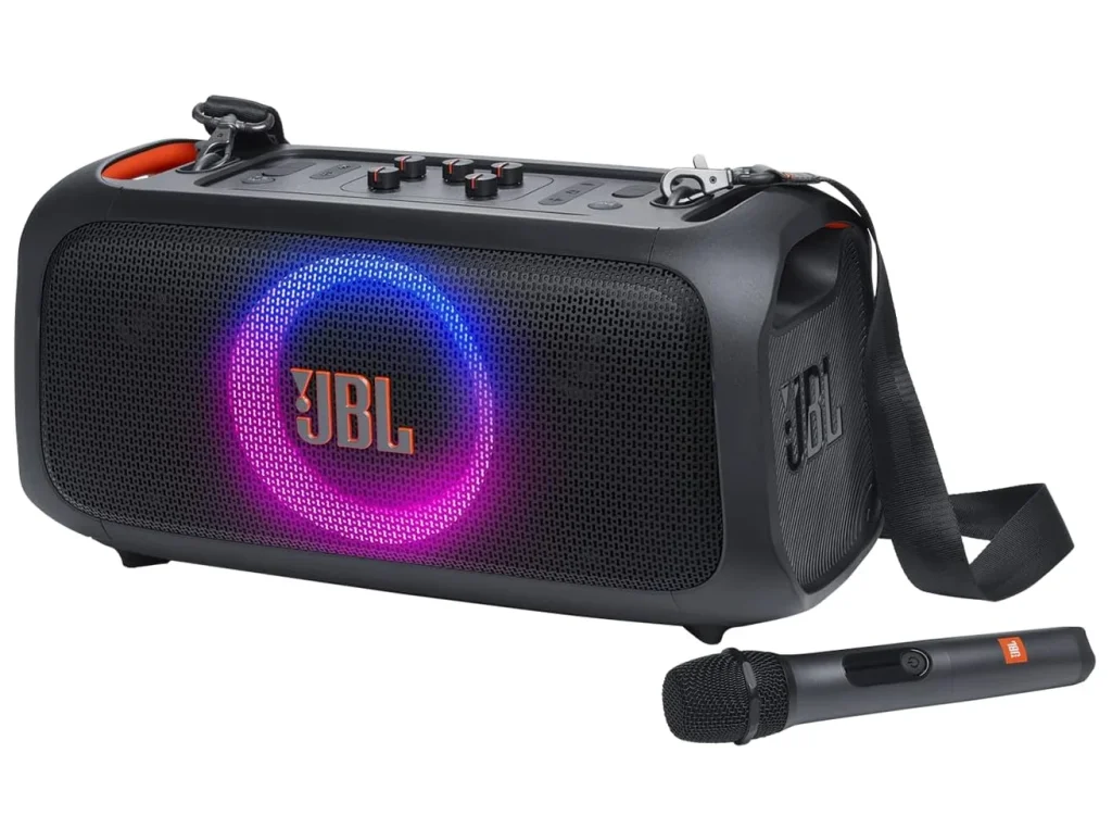 Caixa de Som Bluetooth JBL PartyBox On-the-Go Essential Preta