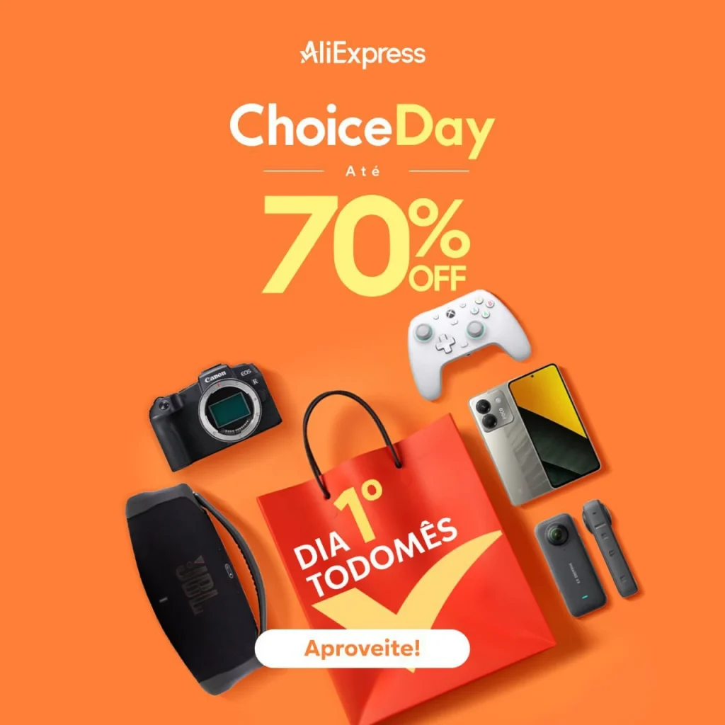 Cupons do Evento Choyce Day’s Setembro – AliExpress