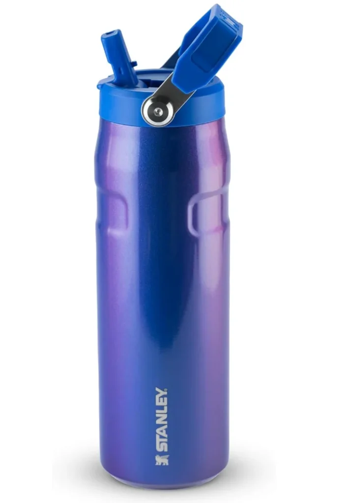 Garrafa Térmica Stanley Aerolight Flip Straw Sapphire Shimmer | 710 ML