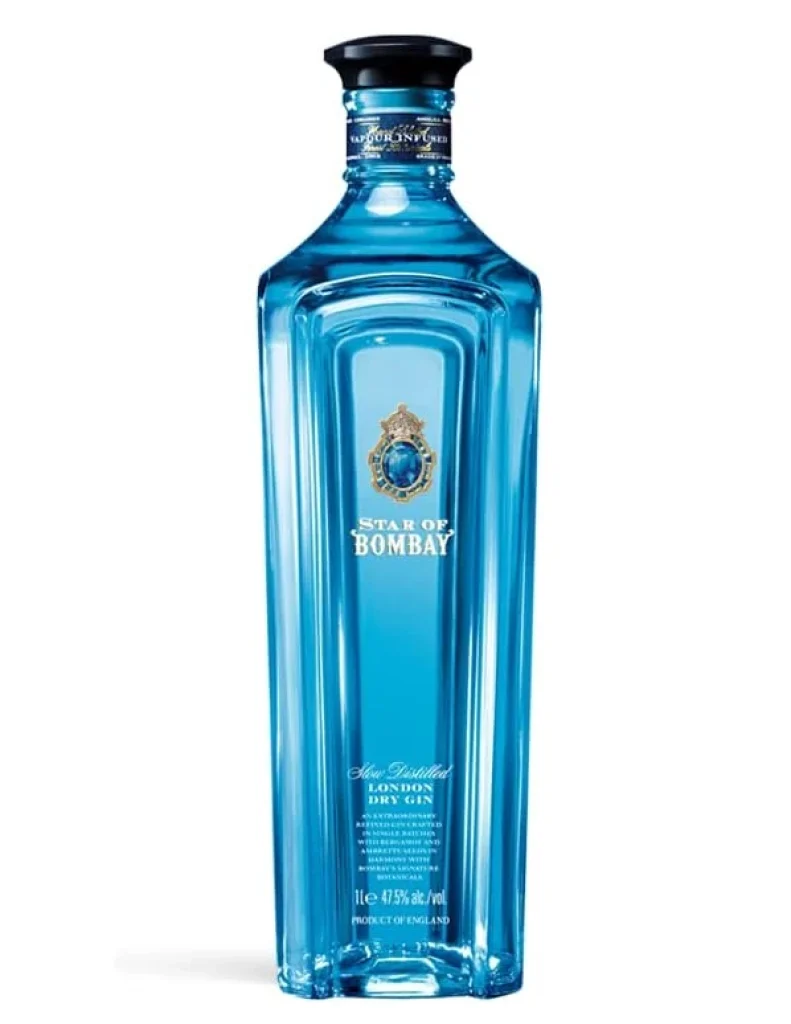 Gin Star Of Bombay London Dry, Bacardi, 750ml