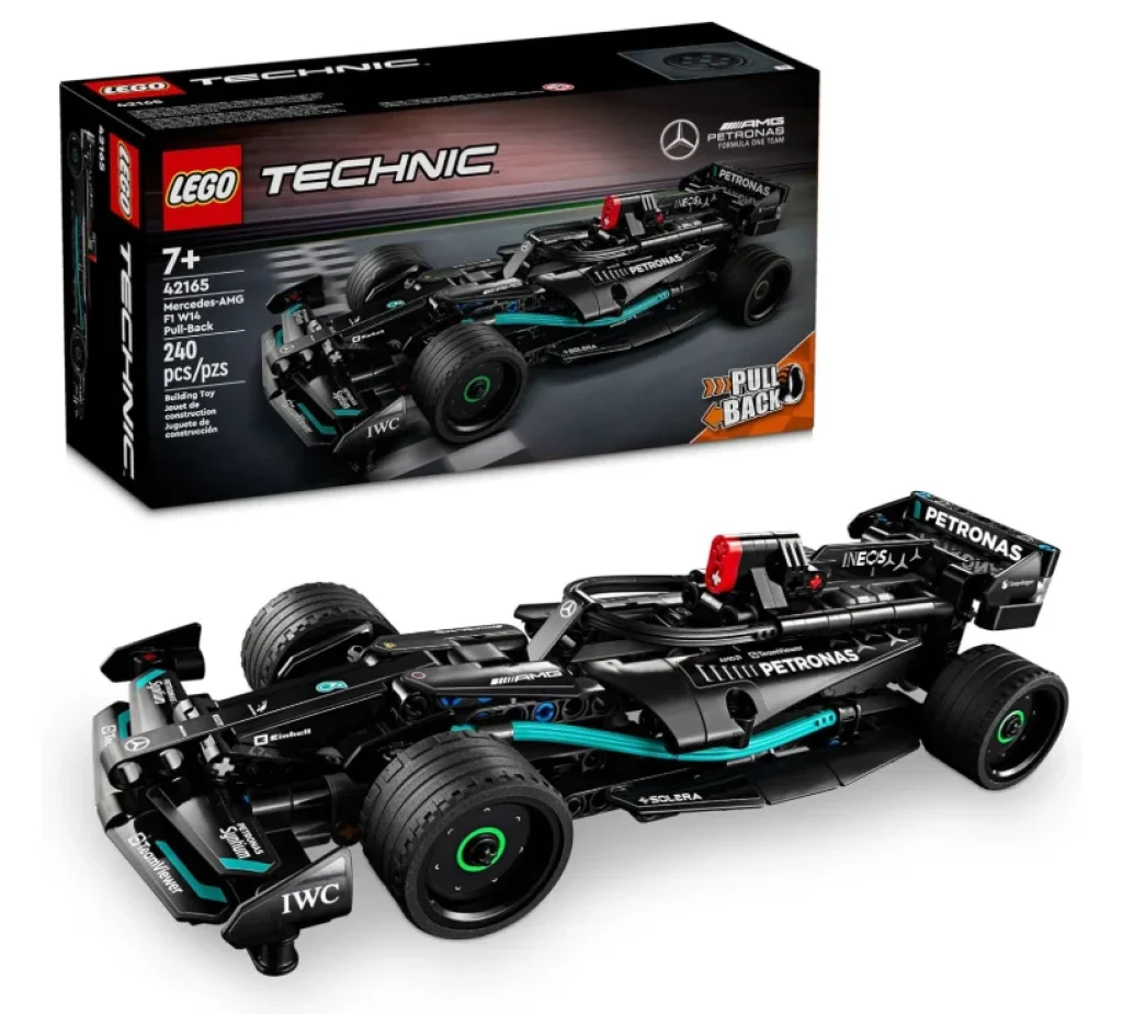 LEGO Set Technic 42165 Mercedes-AMG F1 W14 E Performance Pull-Back 240 peças