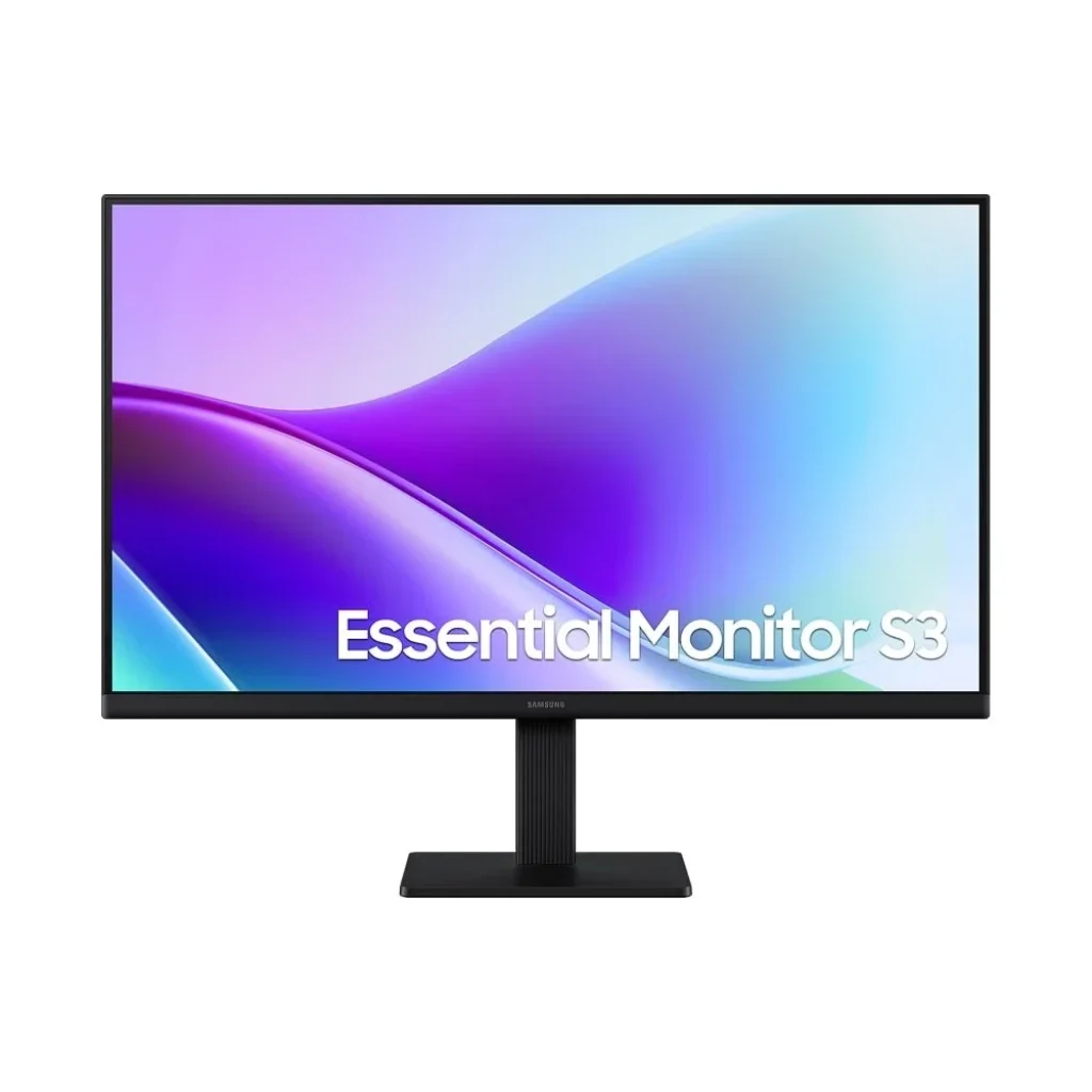 Monitor Gamer Samsung S3 24″ FHD, 120 Hz, IPS, Eye Saver, HDMI, DP,  – LS24F320GALMZD