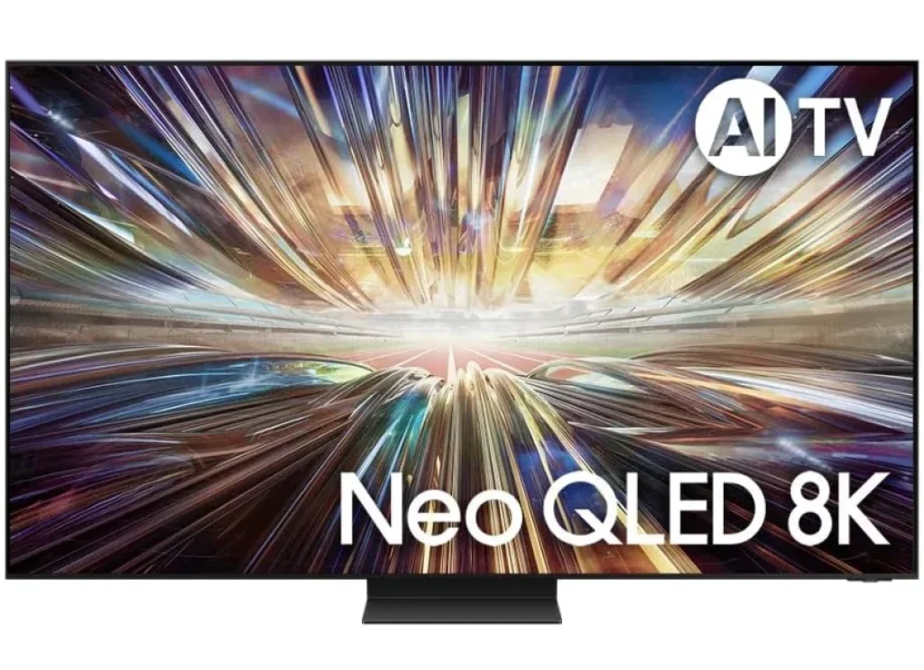 Samsung AI Big TV 75″ Neo QLED 8K QN800D 120Hz Nativo 2024, Anti reflexo, Processador com AI, Upscaling 8K AI, Mini LED, Painel até 165Hz, HDR10+, HLG, Gaming Hub, TV Plus, Alexa Built-in – 75QN800D