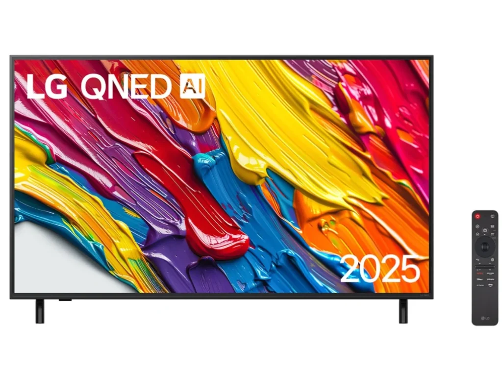 Smart TV LG QNED 65″ com Dolby Atmos, Dolby Vision, α7 iA Processor 4K Gen8, HDR10, AI Super Upscaling 4K, Modo Filmmaker, Wow Orchestra – 65QNED82ASG
