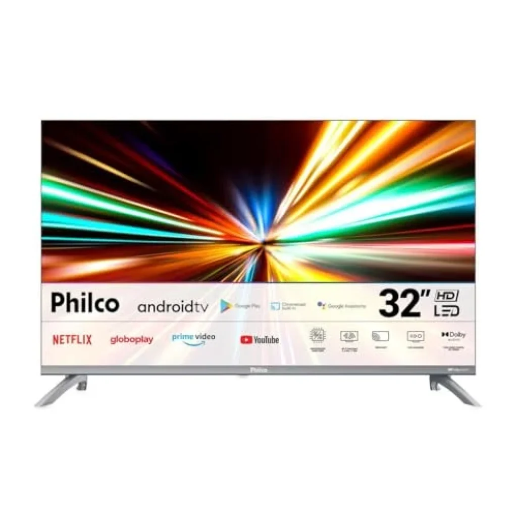Smart TV Philco 32″ LED Android TV Dolby Audio – PTV32M9GACGB