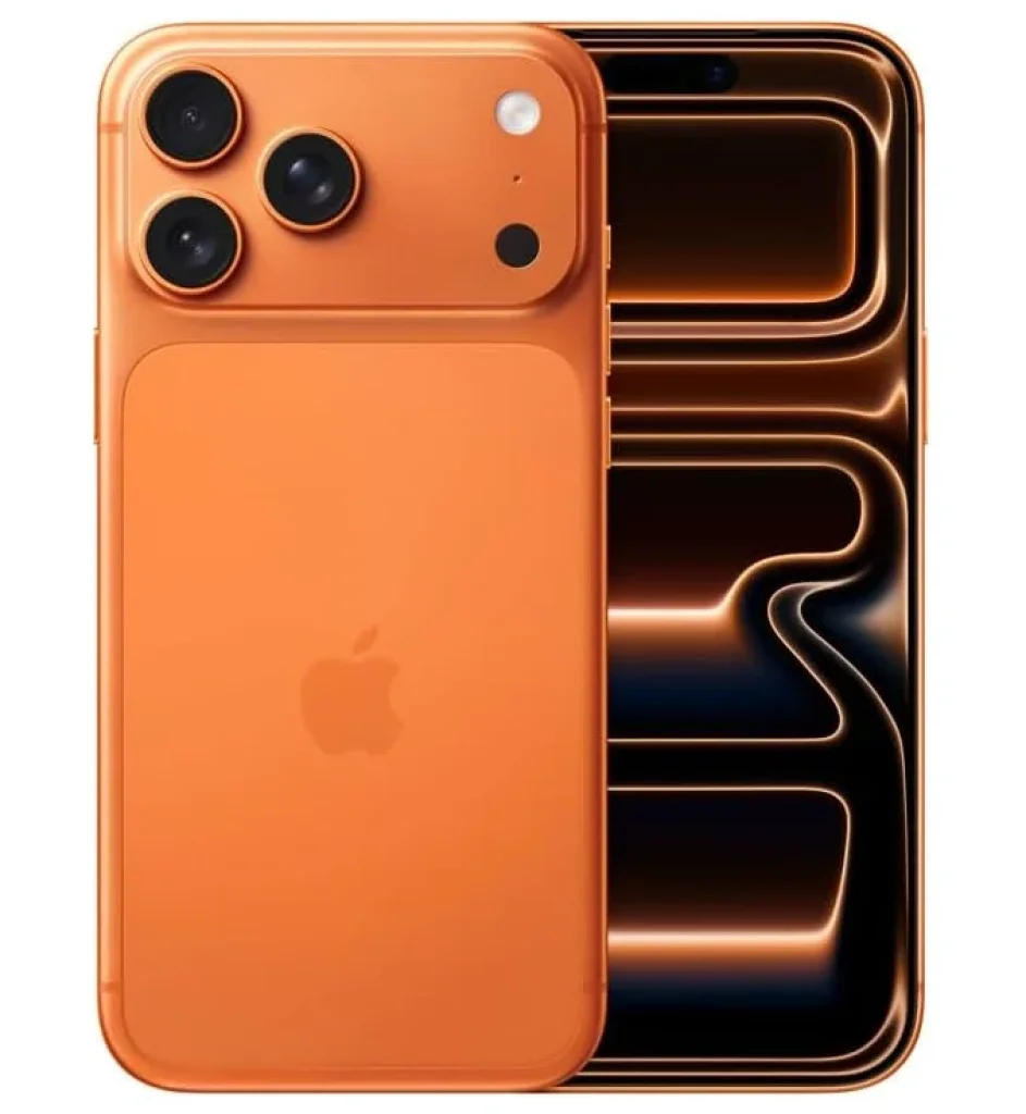 Smartphone Apple iPhone 17 Pro Max 1TB, Tela 6.9″ Super Retina XDR, Câmera Tripla Fusion de 48MP, Chip A19 Pro