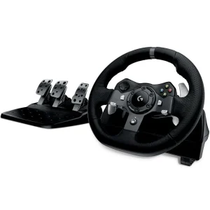 Volante Logitech G920 Driving Force para Xbox Series X|S, Xbox One e PC