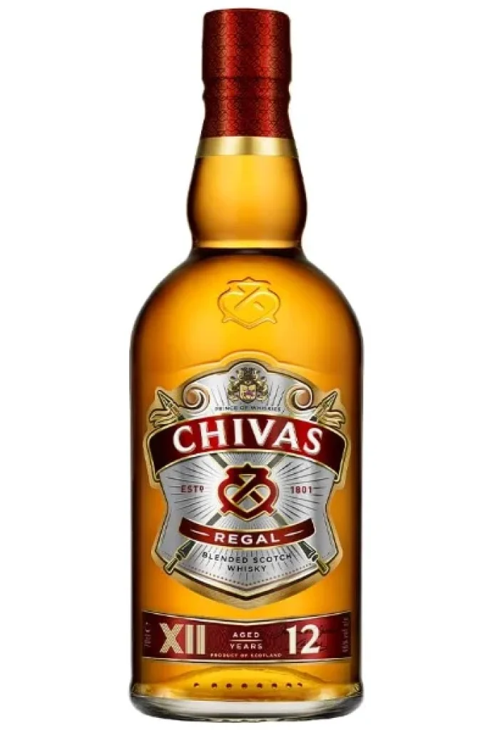 Whisky Chivas Regal 12 anos Blended Escocês – 750 ml