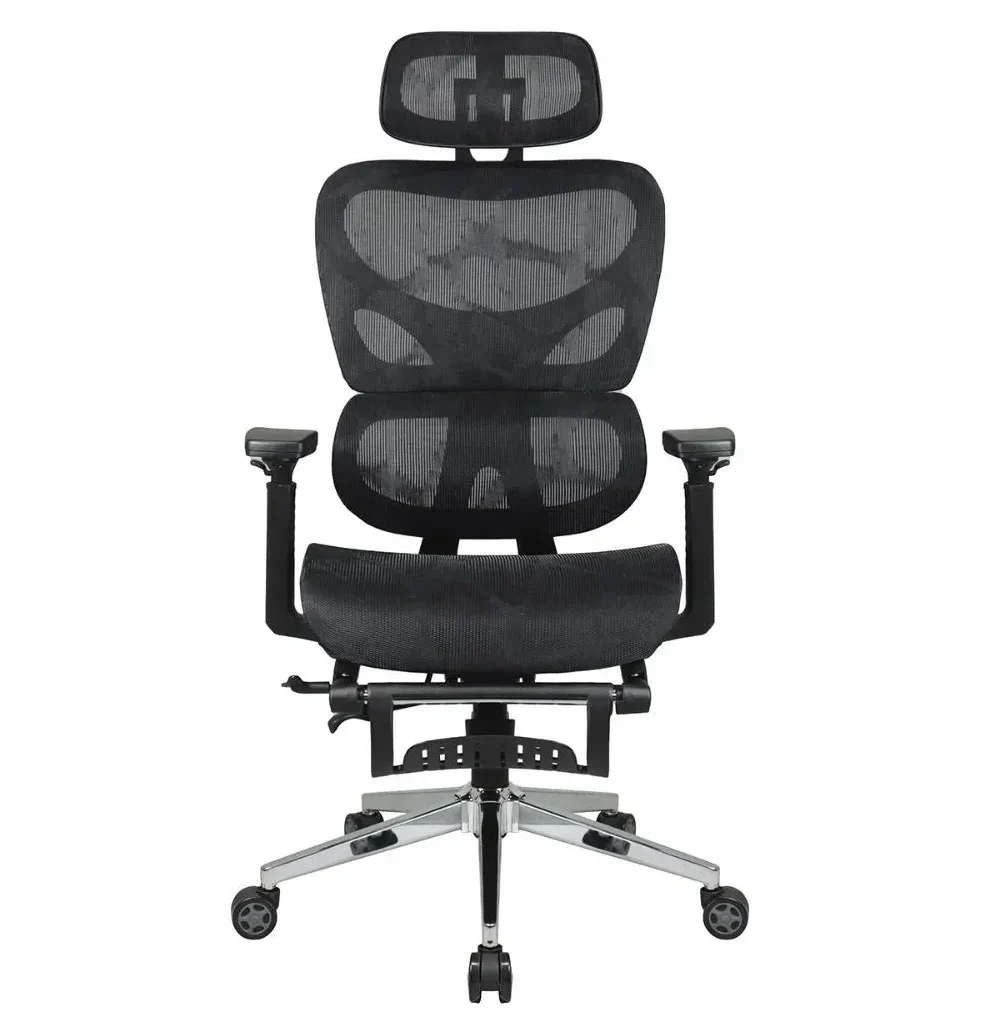 Cadeira de Escritório Dr. Office Master, Mesh, Ajustável, Apoio de braço 3D, Preta, DR-CH-MTR3DBF