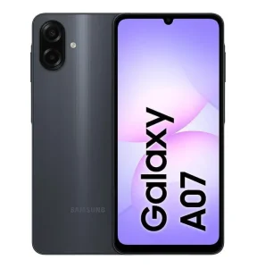 Celular Samsung Galaxy A07 4G, 128GB ROM 4GB RAM (+4GB RAM virtual), Câmera 50MP, Tela 6.7", Proteção IP54, Helio G99 de 6nm, Android 15, Dual Chip - SM-A075M/DS