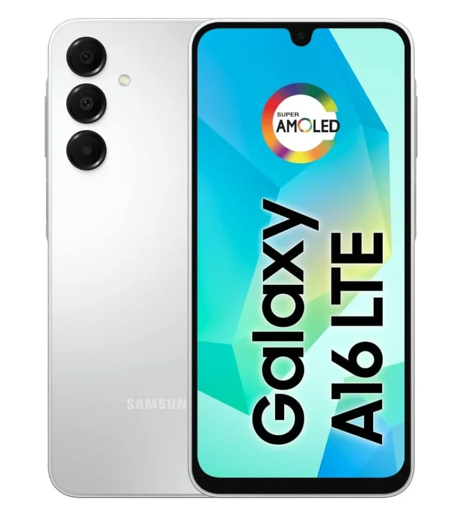Celular Samsung Galaxy A16, 256GB + 8GB RAM, Câmera de até 50MP, Tela 6.7″, NFC, IP54, Bateria 5000 mAh