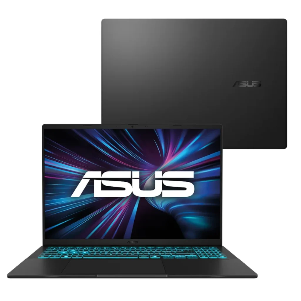 Notebook ASUS V16 (2025) – Intel Core 5 210H, NVIDIA RTX 4050 16GB, RAM 16GB, 512GB SSD, Linux KeepOS, 16″ 144Hz FHD IPS, Matte Black – V3607VU-RP354