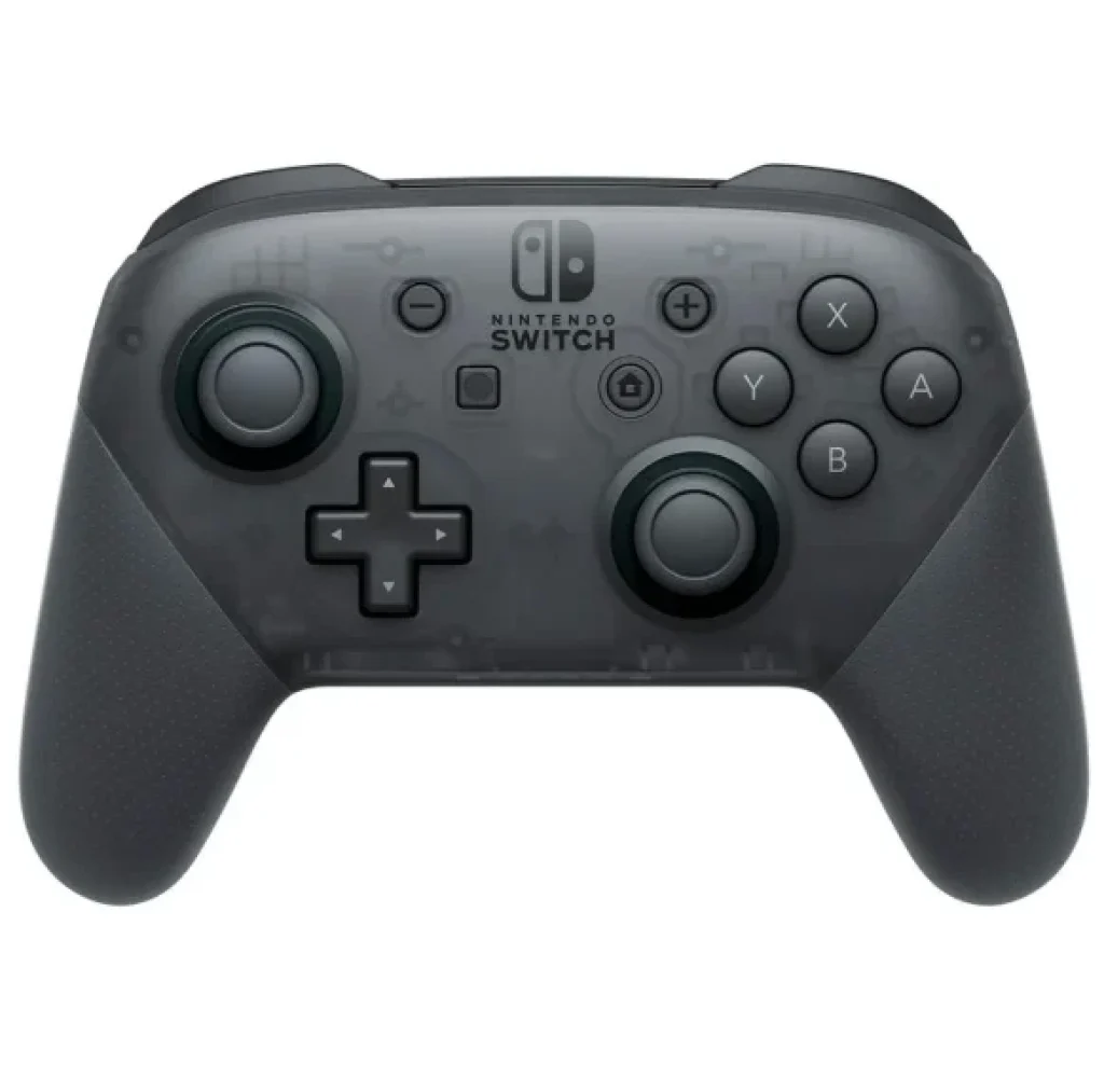 Controle Nintendo Switch Pro Controller, Sem Fio, Vibração HD, Controle de Movimento, Funcionalidade Amiibo Embutida, Cinza – HACAFSSK2 / HBCAFSSK1