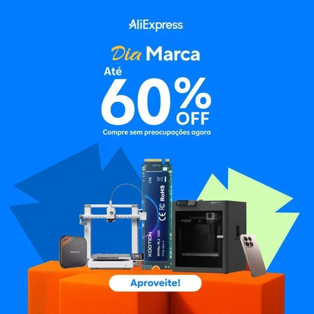 Cupons AliExpress do Evento Dia da Marca – Cada dia uma marca em oferta