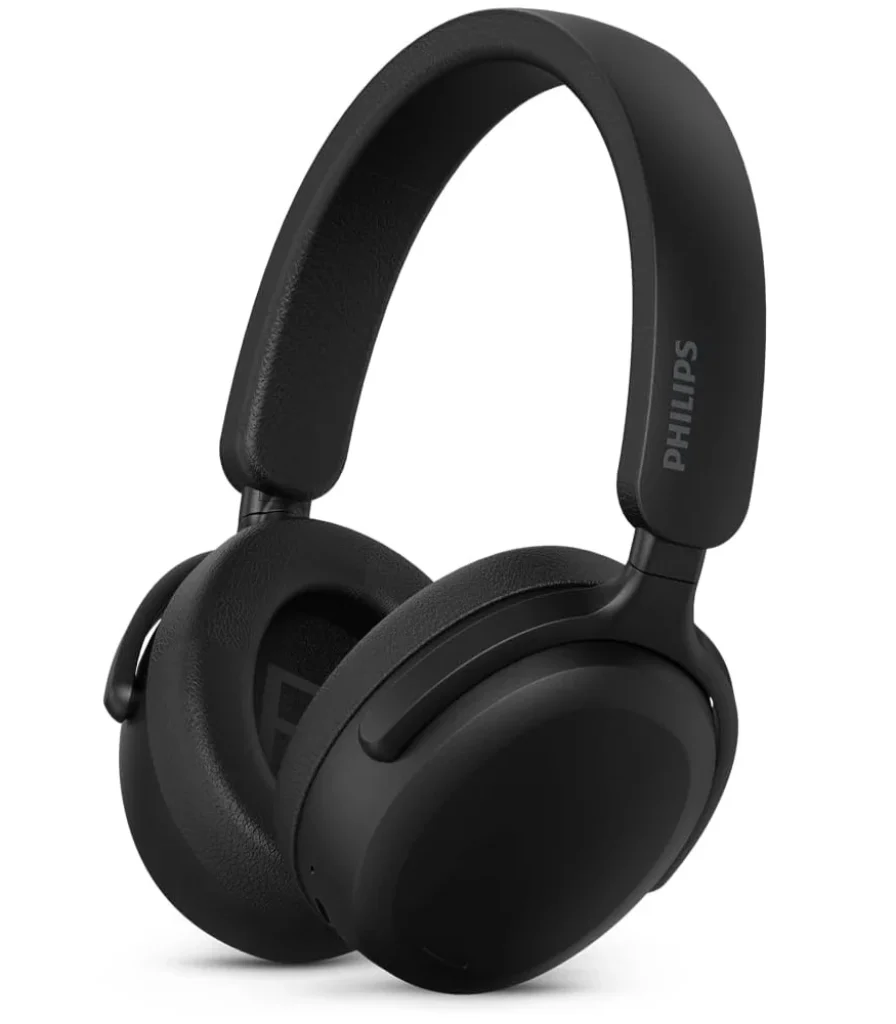 Headphone PHILIPS, Bluetooth, Com Microfone, Até 55 horas de bateria, Design Over-ear, Dobrável, Preto – TAH2300BK/00
