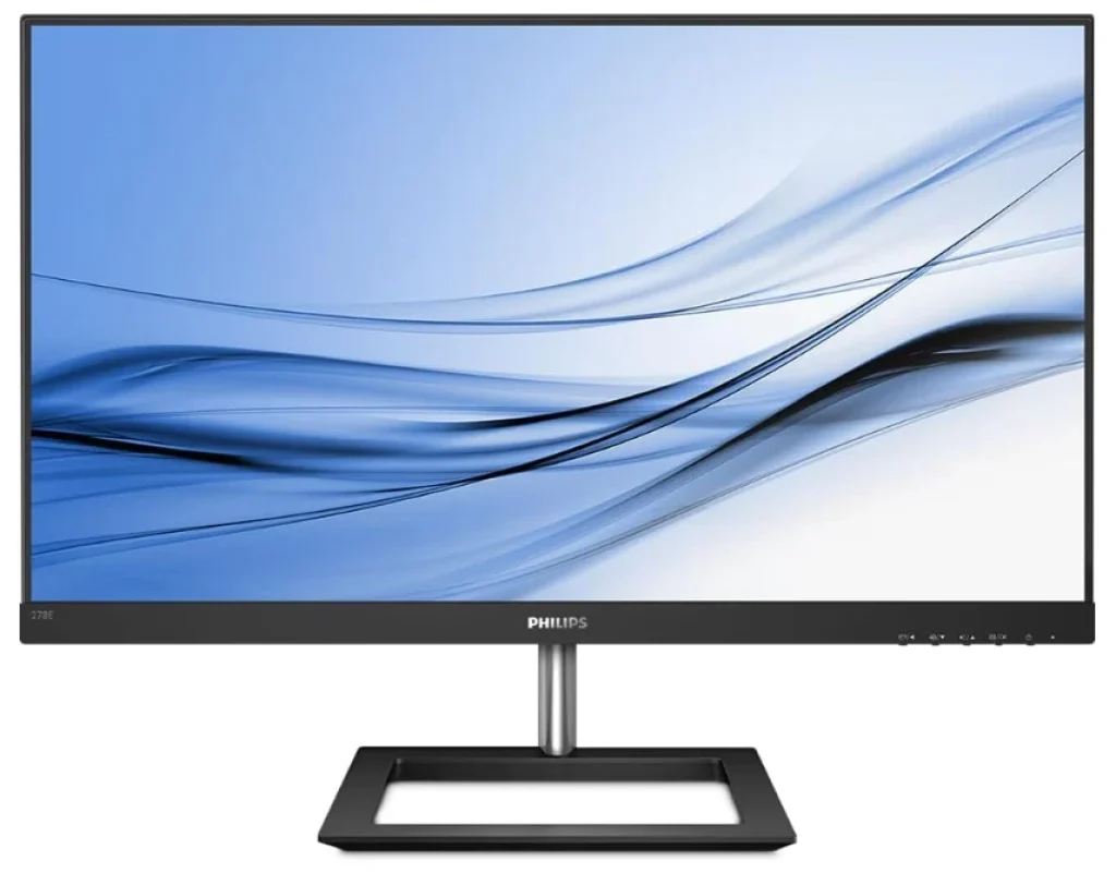 Monitor Philips 27″ 4K, IPS, DisplayPort e HDMI, 109% sRGB, NTSC 91%, Speakers – 278E1A