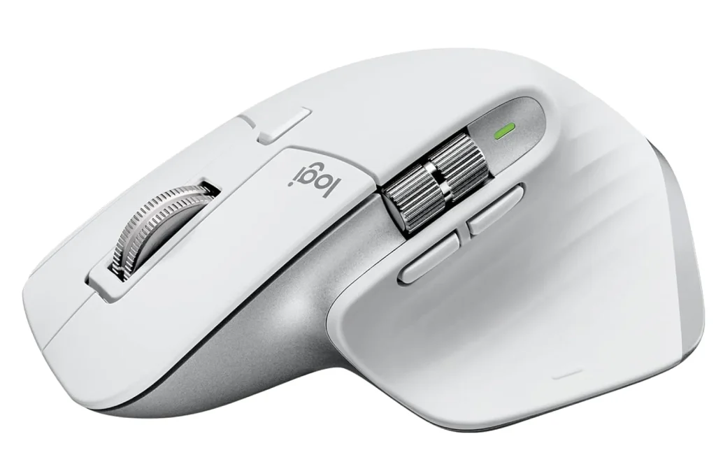 Mouse Logitech Mx Master 3s Bluetooth Edition, Conexão por Bluetooth, Rolagem ultra-rápida, 8K DPI, Clique Silencioso, Grafite – 910-007502