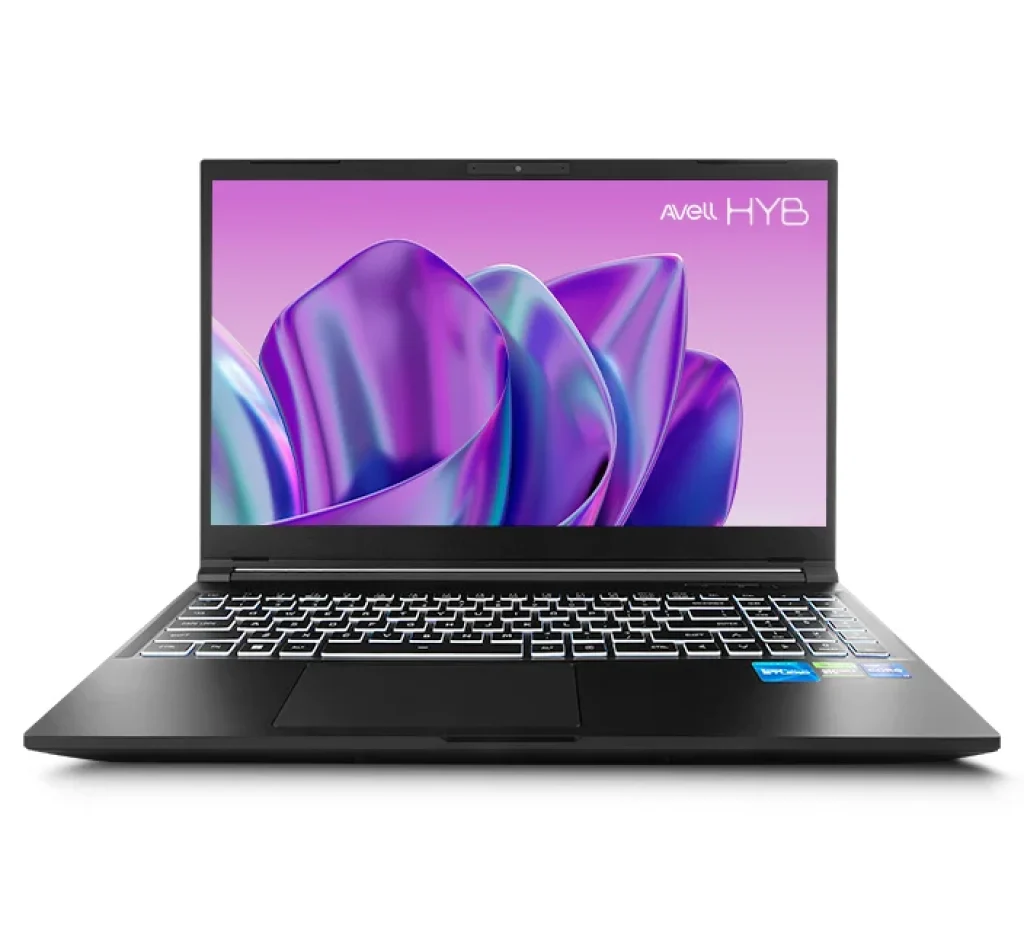 Notebook Avell HYB A52i, Intel® Core™ i7-13620H, RTX 3050 6GB, 32GB RAM, 512GB SSD, 15.6” FHD WVA 165Hz 100% sRGB