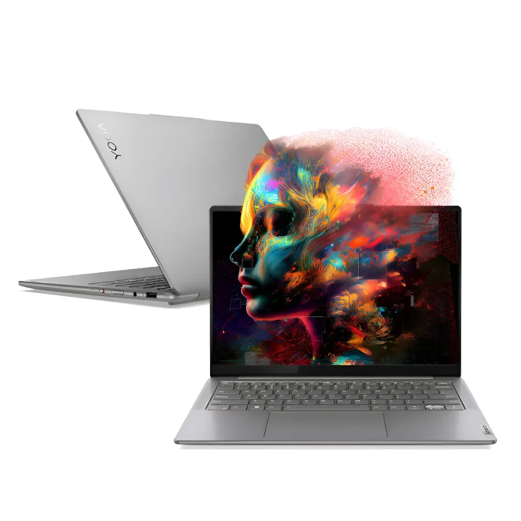 Notebook Lenovo Yoga Slim 7i Intel Core Ultra 5 125H 16GB RAM 512GB SSD Windows 11 Home 14″ OLED WUXGA – 83GM0003BR