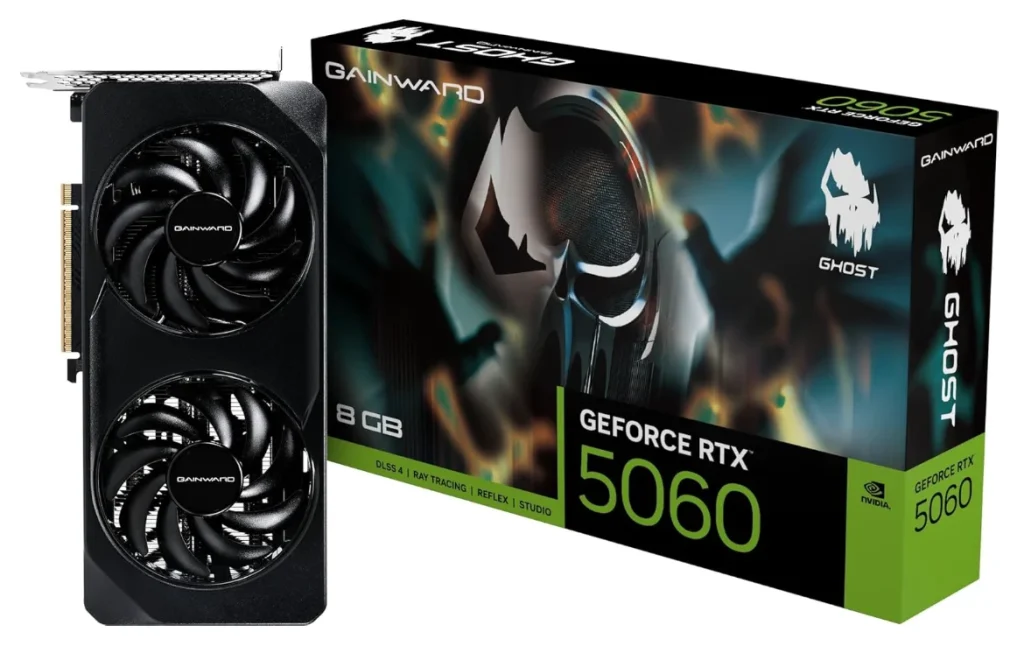 Placa gráfica GAINWARD RTX 5060 Ghost 8GB GDDR7 128bit 3-DP HDMI NE75060019P1-GB2063B VD9198
