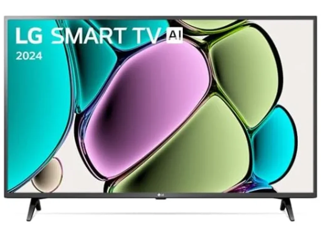 Smart TV 43″ LG Full HD 43LR6700 Processador α5 Ger6 AI Alexa integrado LG Channels webOS 23 compatível com Controle Smart Magic