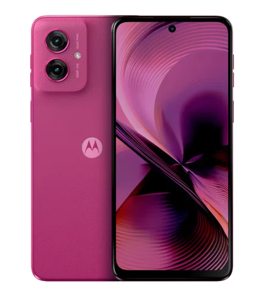 Smartphone Motorola Moto g55 5G Rosa 256GB, NFC, 8GB RAM + 8GB RAM Boost, Câmera Traseira de até 50MP com AI, Tela 6.5″ com Superbrilho, Rosa – XT2435-1
