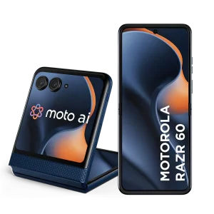 Smartphone Motorola Razr 60-256GB 12GB RAM (+12GB RAM Boost) Tela dobrável 6,9″ pOLED e externa 3,6” Moto AI camera IP48