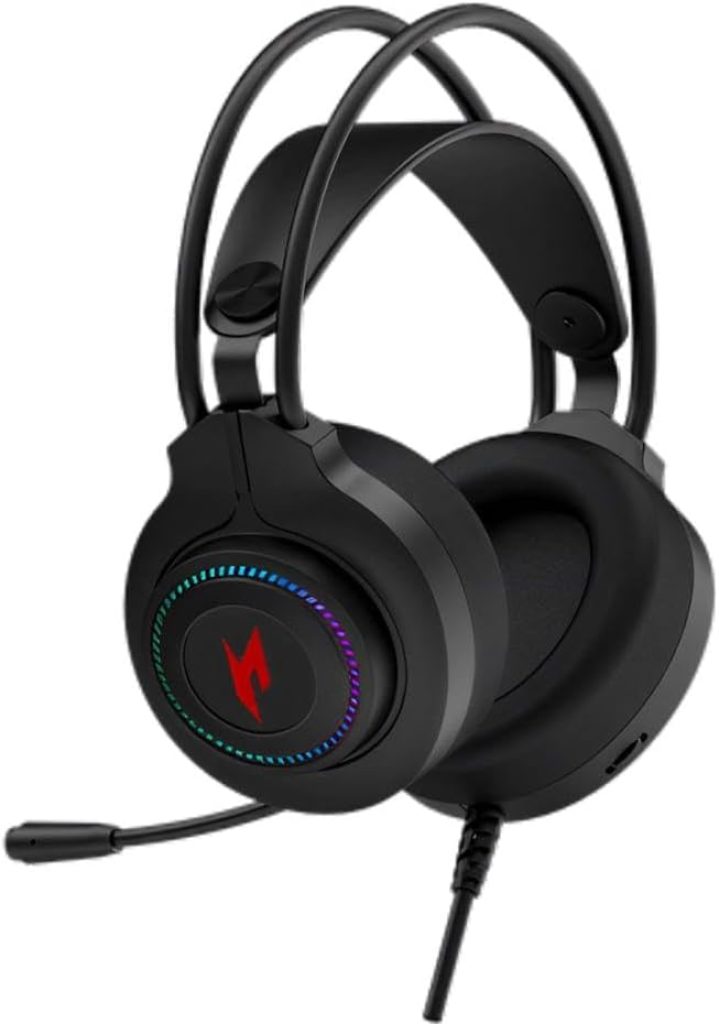 Headset Gamer Acer Nitro NHW301 Gen 3 Microfone Flexível RGB