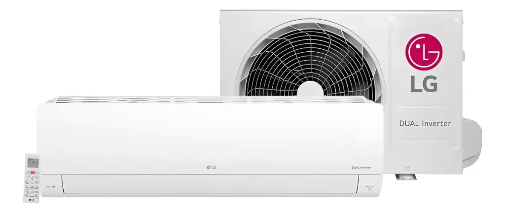 Ar Condicionado LG Split 12000 BTU/h Dual Inverter Compact Frio R-32 Hi-Wall 220V – S4NW18KLRPA.EB2GAMZ