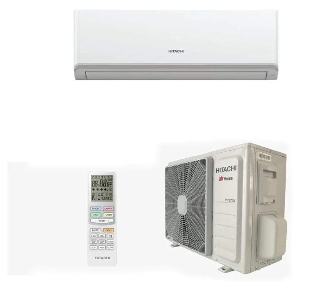 Ar Condicionado Split Hi Wall Inverter Hitachi AirHome 9.000 Btus Frio 220V R-32