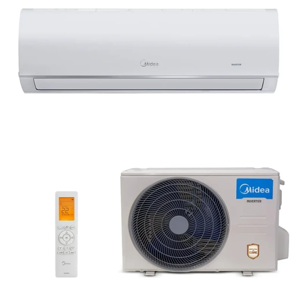 Ar condicionado Split Hi Wall Midea Connect Inverter 12.000 Btus Frio 127v R-32 – 38AFVCI12M8/42AFVCI12M8