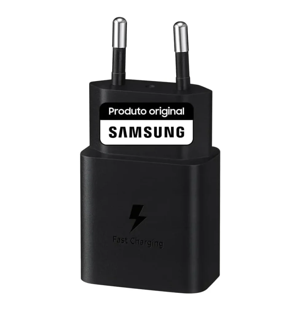 Carregador Samsung Tipo-C 15W S/Cabo, Preto, Unico, 5980 / EP-T1510NB
