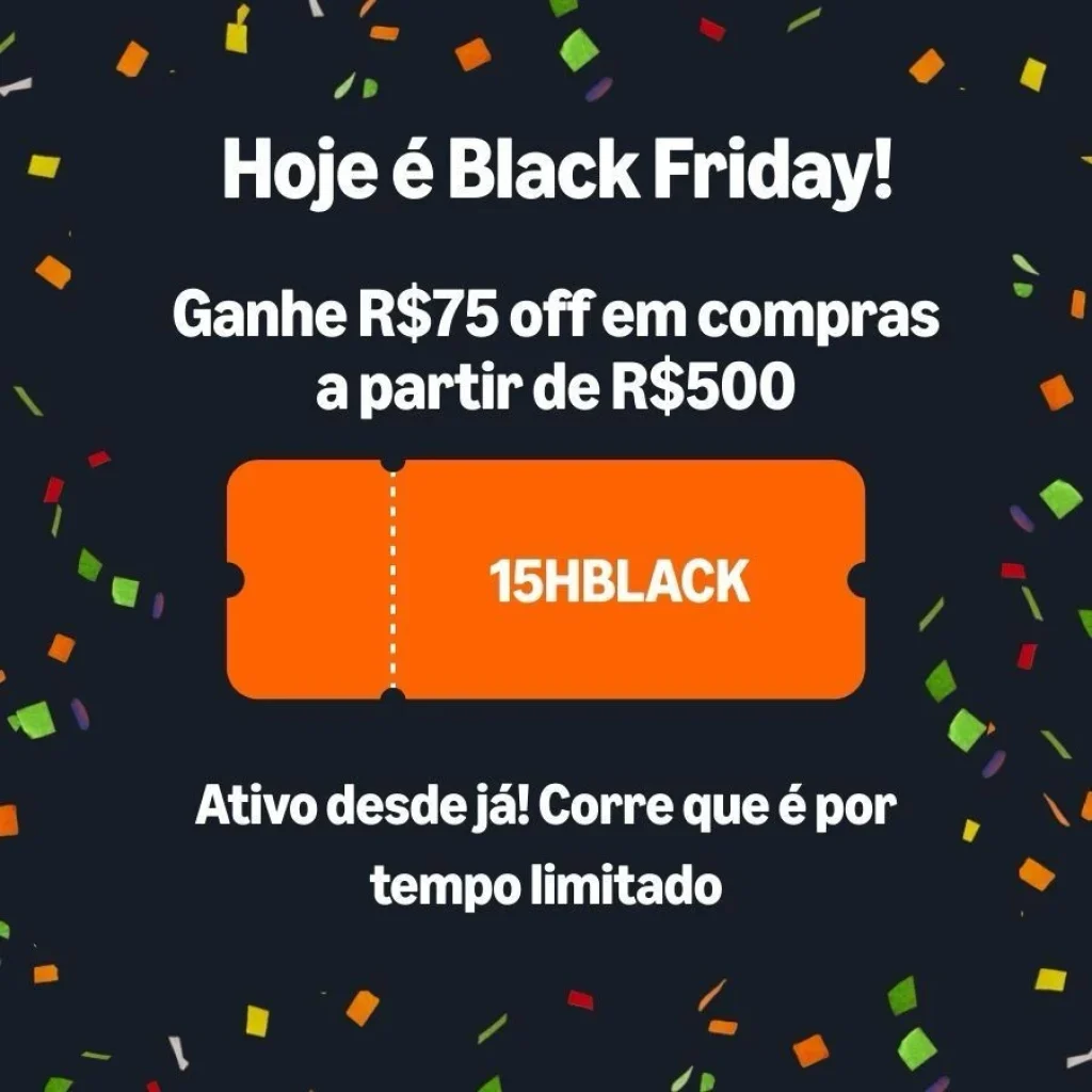Cupom Amazon R$75 OFF em R$500+