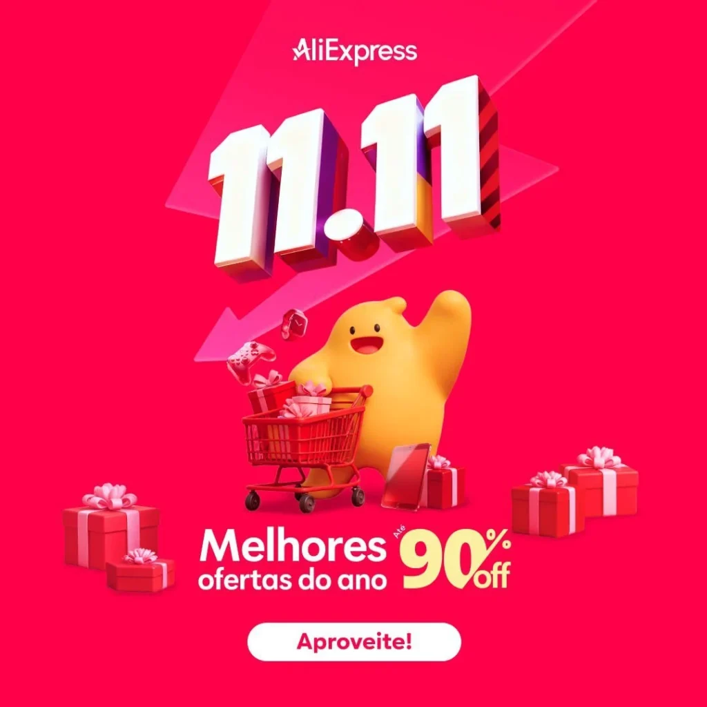 Cupons AliExpress 11.11 – Melhores Ofertas do Ano