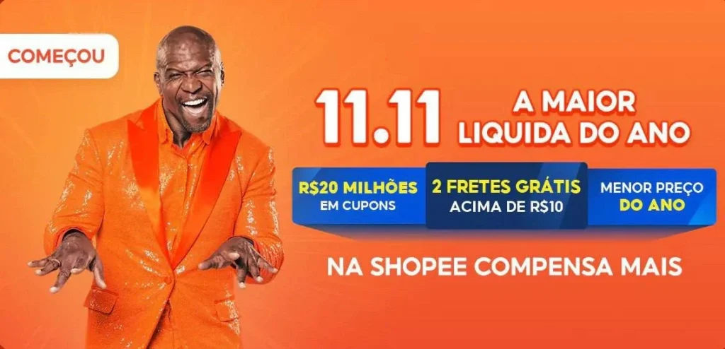 Cupons Shopee Esquenta 7.7 – 20% OFF limitado a R$150, R$50 OFF em R$409 em Todo o site, 25% OFF em Full limitado a R$20, 20% OFF Lojas Oficiais e Mais