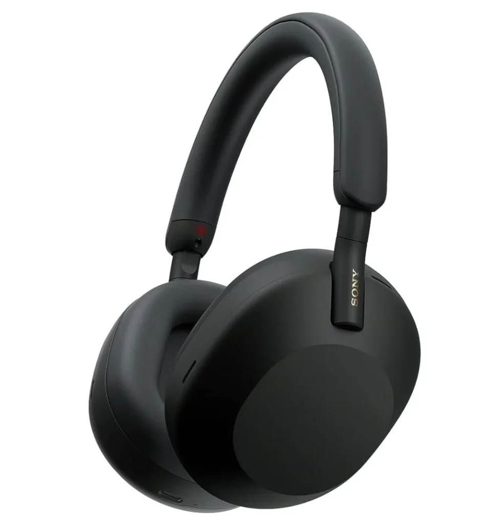 Fone de Ouvido Sony WH-1000XM5 Bluetooth com Noise Cancelling – Preto
