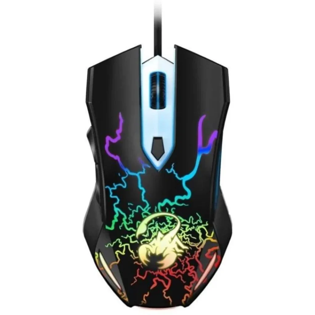 Mouse Gamer Genius Scorpion Spear 2000 DPI RGB 6 Botões 6500 FPS 150 IPS