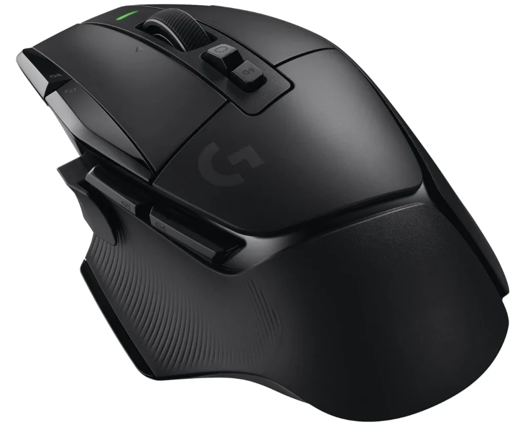 Mouse Gamer Sem Fio Logitech G502 X LIGHTSPEED com Switch LIGHTFORCE, 13 Botões Programáveis, Sensor HERO 25K, Compatível com PC/ macOS/ Windows – Preto