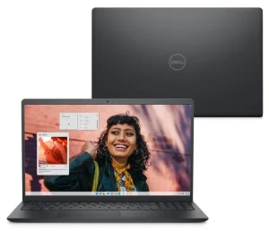 Notebook Dell Inspiron 15 – Intel Core i5-1334U 8GB 512GB SSD 15.6″ Full HD 120 Hz IPS, Windows 11 ABNT2 Preto Carbono – I15-I1300-A30P