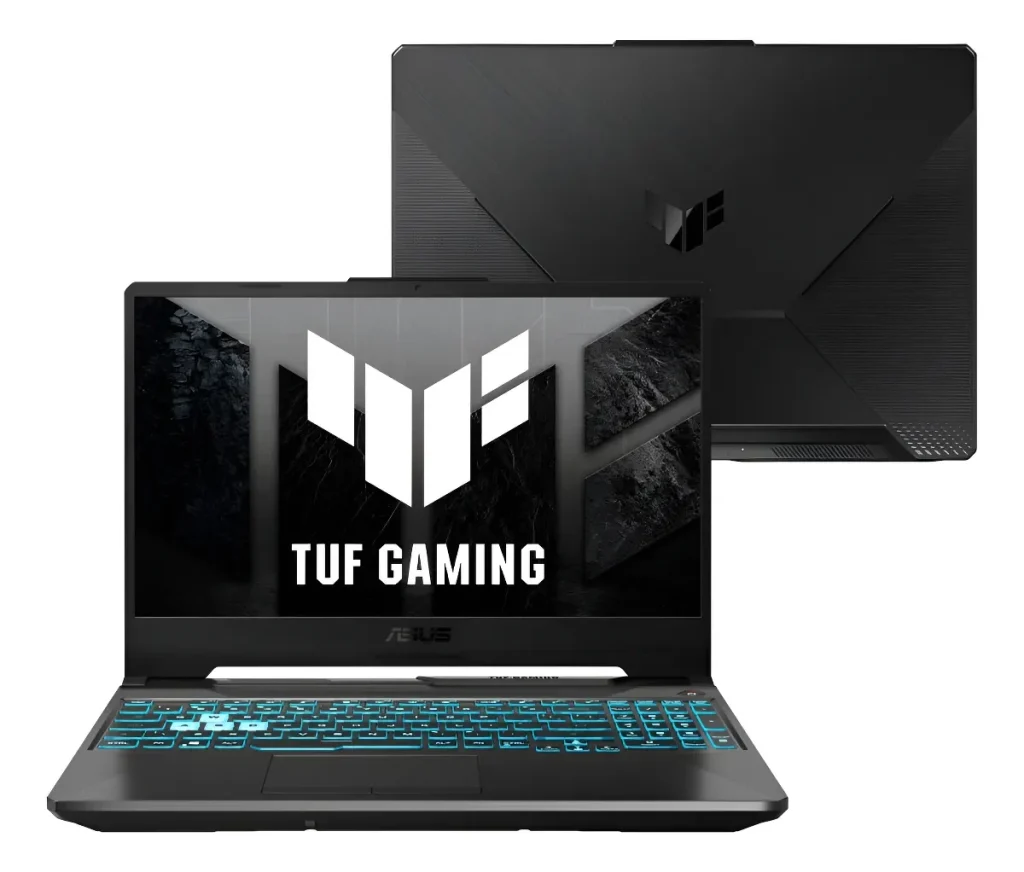 Notebook Gamer ASUS TUF Gaming A15 AMD Ryzen 7 7435HS 3,1 GHz RTX 3050 16GB RAM 512GB SSD Tela 15,6 144Hz IPS FHD, W11H – FA506NCR-HN088W