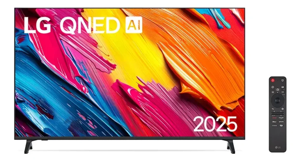 Smart Tv LG 55″ QNED 4K – Processador Alpha 7 Ai Gen8, webOS 25 – 55QNED70ASA