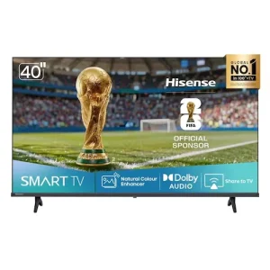 Smart TV 40” Hisense 40A4NV Full HD DLED DTS VirtualX Vidaa U9 Preto