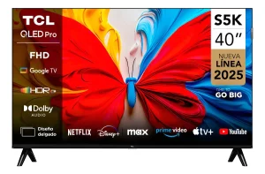 Smart TV 40″ TCL Full HD QLED S5K Google TV 2 HDMI WiFi Bluetooth – 40S5K
