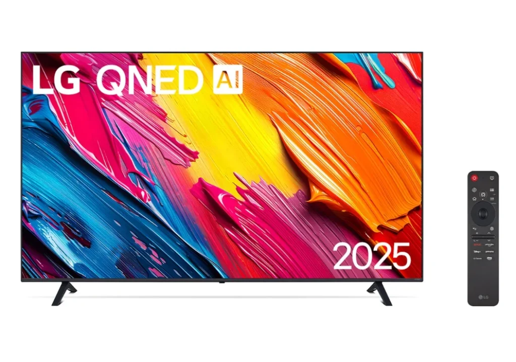 Smart Tv LG 75″ QNED 4K – Processador Alpha 7 IA Gen8, 4K Super Upscaling, Controle AI Magic, webOS 25 – 75QNED70ASA