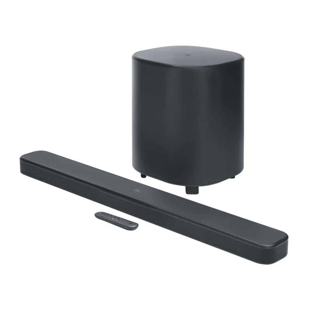 Soundbar JBL BAR 500MK2 com 375W RMS, 5.1 canais, MultiBeam e Dolby Atmos – JBLBAR500M2BLKBR
