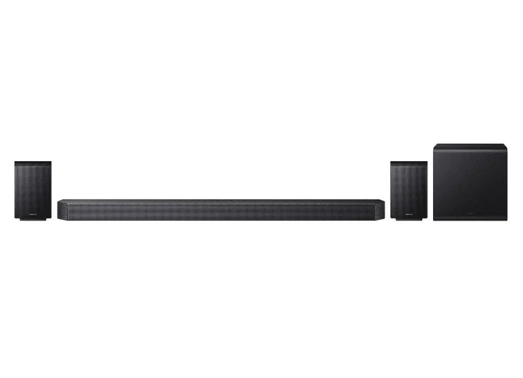 Soundbar Samsung Série Q HW-Q930F 9.1.4 canais Subwoofer e Caixas traseiras 2025 Titan Black – HW-Q930F/ZD