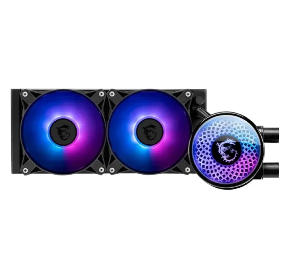 Water Cooler MSI MAG Coreliquid A12, ARGB, 240mm, Intel e AMD, Preto – CLA12240