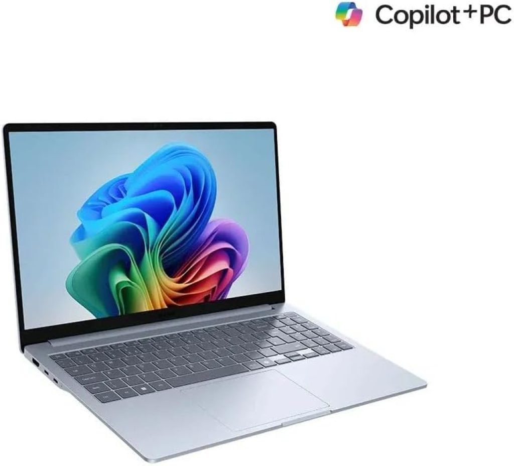 Samsung Galaxy Book4 Edge Snapdragon® X, Windows 11 Home, 16GB, 256GB eUFS, 15.6″ FHD LED, antirreflexo, 1.5 kg Prata – NP750XQB-KA1BR