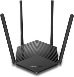 Roteador Mercusys (TP-Link) MR60X Wi-Fi 6, AX1500, Dual Band, Gigabit